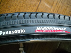 ★ Dent Chari Panasonic (Panasonic) подлинное 26x1 3/8 Wo Electric Assist Bicycle Tire Punk на сильной износостойкой устойчивости шины и супер густой супер трубка ★ ★ ★