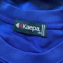kaepa 長袖シャツ 長袖 トップス　長袖tシャツ ケイパ　160 ジュニア　サッカー　ブルー　ホワイト　青　白　長袖カットソー　ボーイズ_画像6