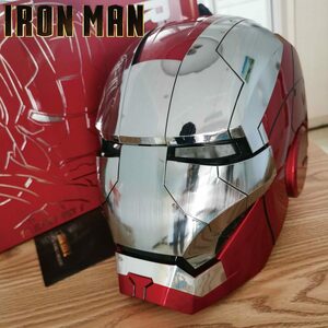 アイアンマン　ヘルメット　自動開閉式　音声認識開閉可能！アベンジャーズ シェルマスク コスプレ マーベル スパイダーマン USJ 即日発送