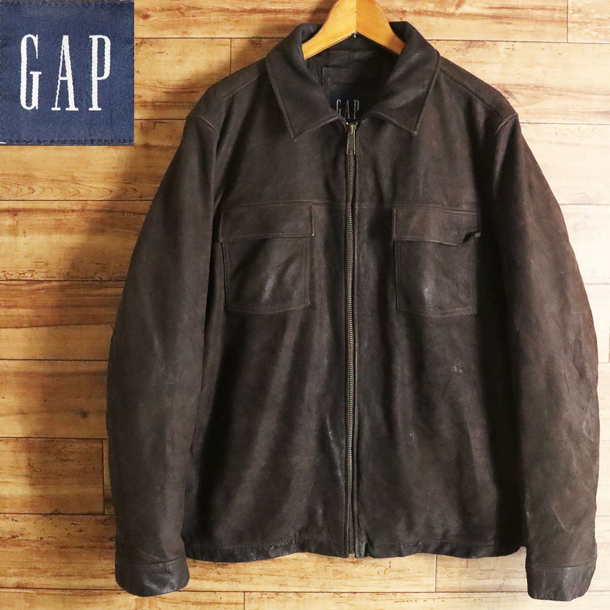 ヤフオク! -「gap ライダース メンズ」の落札相場・落札価格