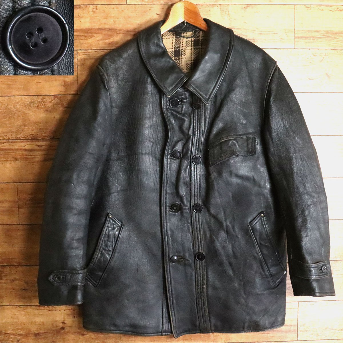2023年最新】ヤフオク! -フランス ヴィンテージ レザー ジャケットの