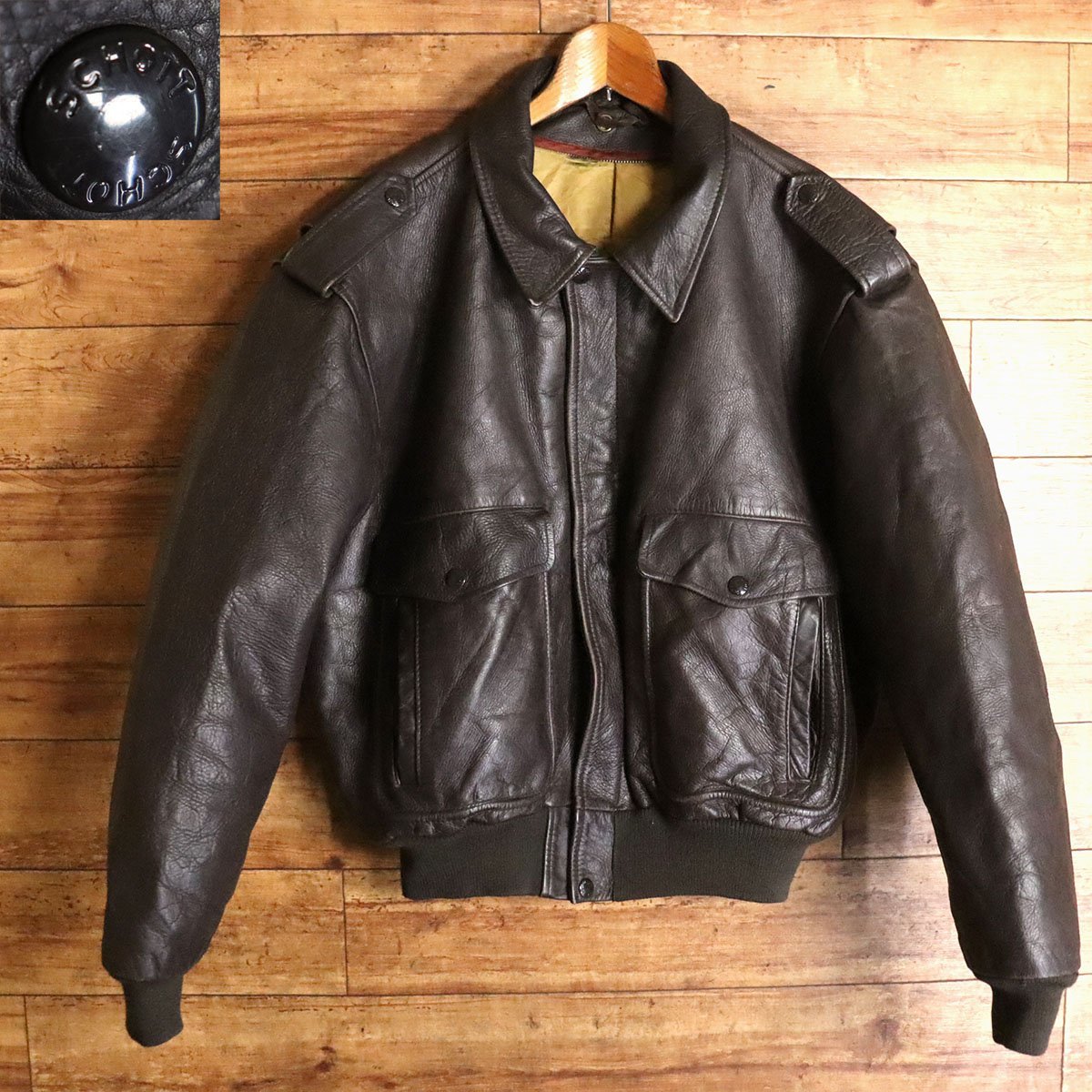 2023年最新】ヤフオク! -schott(フライトジャケット)の中古品・新品