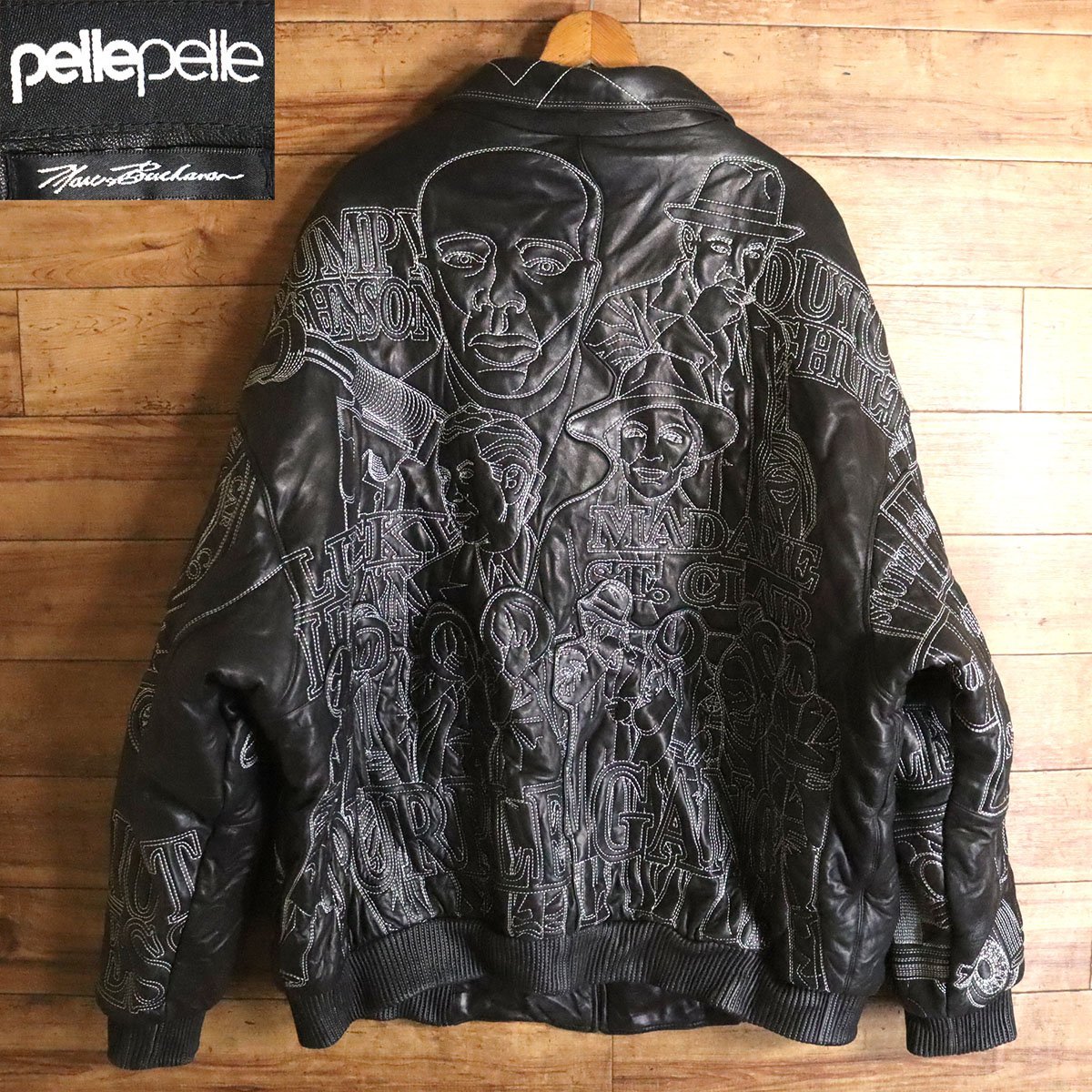 年最新ヤフオク!   PELLE PELLEスタジアムジャンパー