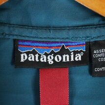 $5S/R9.12-3　patagonia　パタゴニア　アノラックパーカー　コットン　ナイロン　プルオーバー　アウトドア　アウター　メンズ　グリーン系_画像7