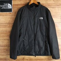 ？3T/R10.25-3　THE NORTH FACE　ノースフェイス　中綿ジャケット　ナイロンジャケット　Lサイズ　ブラック　ジャンパー　ブルゾン_画像1