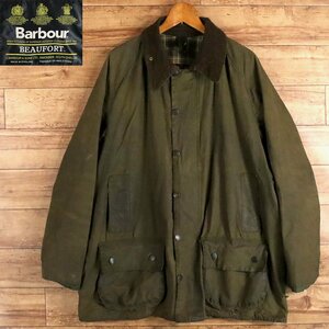 ％2T/R9.27-1　イギリス製　Barbour　バブアー　BEAUFORT　ビューフォート　オイルジャケット　オイルドジャケット　3ワラント