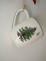 【Spode】クリスマス ツリー オーナメント マグカップ 陶器製 スポード ハンドクラフト Handcrafted Mug Cup Christmas Ornament_画像2