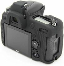 ブラックA Nikon デジタル一眼レフカメラ D750 シリコンカバー カメラケース カメラカバー ブラックA_画像2