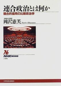 [A12024598]連合政治とは何か―競合的協同の比較政治学 (NHKブックス) 岡沢 憲芙