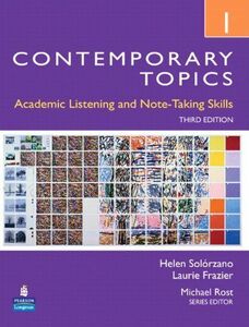 [A01161303]Contemporary Topics Level 1 (3E) Student Book [ бумага задний ] Solorzan
