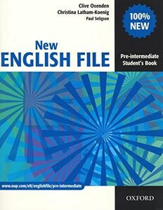 [A12226145]New English File Pre-intermediate: Student's Book: Six-level gen