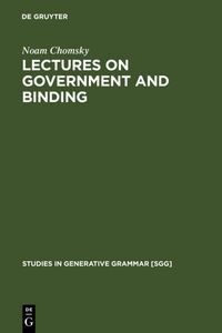 [A11383843]Lectures on Government and Binding: The Pisa Lectures (Studies i