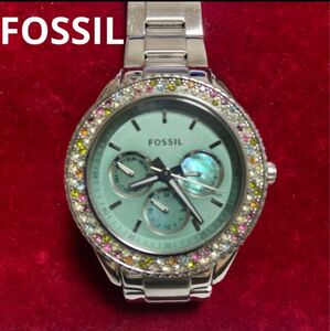 FOSSIL フォッシル 腕時計 電池式 シルバー