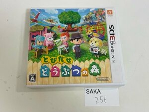 任天堂　ニンテンドー　3DS　接点洗浄済 とびだせ どうぶつの森 SAKA256