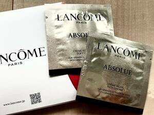 2 kind 1mlX2 sack set cream domestic regular shipping this month obtaining! Lancome ap sleigh . cream soft / Ricci new goods * unopened 