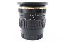 ★☆ 極上品！ TAMRON タムロン SP AF 11-18mm F4.5-5.6 Di Ⅱ LD Aspherical [IF] A13 ソニー／ミノルタ用 ★☆_画像8