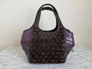 Сумка Saboy Saboy Purple Brown ☆ Span Call Tote Mag Glitter