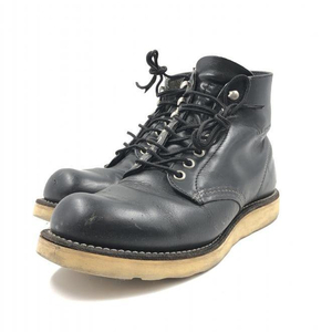 【中古】RED WING 8165 アイリッシュセッター ブラック サイズ6 1/2D △ソール減り レッドウィング[240024433271]