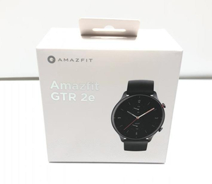 【中古】Amazfit GTR 2e ブラック　スマートウォッチ[240024416200]