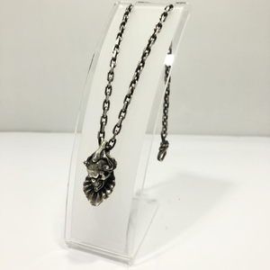 [ used ]F.A.Le fuel piero Skull s Will pendant silver necklace [240024409346]