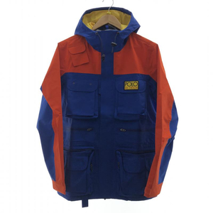 【中古】Ralph Lauren ラルフローレン HI HECH ハイテック マウンテンパーカー サイズ：S ブルー オレンジ アメカジ[240024410181]