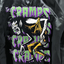 【中古】HYSTERIC GLAMOUR×THE CRAMPS サイズM 刺繍スカジャン　ヒステリックグラマー×ザ・クランプス[240024419679]_画像4