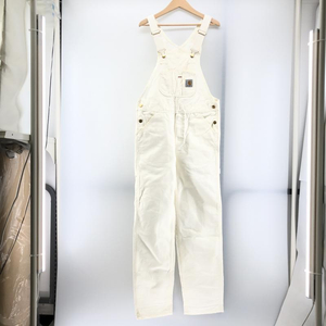 【中古】Carhartt WIP BIB OVERALL 生成り サイズ28×32　カーハート[240024421480]