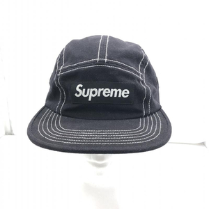 【中古】Supreme 2020SS Field Camp Cap ブラック　シュプリーム[240024421686]