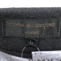 【中古】COMME des GARCONS ウールワイドテーパードパンツ L ネイビー HP-04021L　コムデギャルソン[240024430102]_画像7