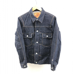 【中古】DENIME 2ndデニムジャケット 36 インディゴ　ドゥニーム[240024430341]