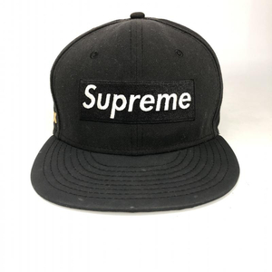 【中古】SUPREME×NEW ERA 14FW BoxLogo Cap GORE-TEX 58.7cm　シュプリーム×ニューエラ[240024434367]