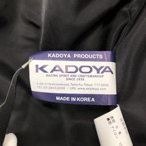 【中古】KADOYA ダブルライダースジャケット(ベルト欠品) XL　カドヤ[240024437326]_画像9