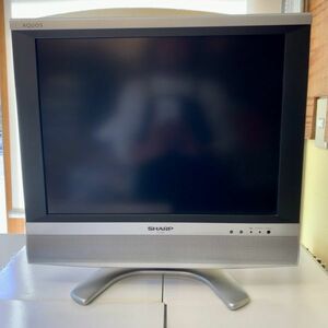 [液晶テレビ] 稼働品 / SHARP/シャープ 20型 アナログ液晶テレビ AQUOS LC-20S4-S / 取扱説明書 / リモコン / 箱 / 保証書付