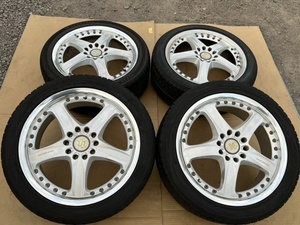 ホイール付タイヤ４本セット RAYS VR VOLK RACING ENG 17×7.5JJ+35 PCD114.3 RAYS VR VOLK RACING ENG 17×7.5JJ+35 PCD114.3