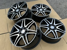 中古ホイール４本セット　メルセデスベンツ純正 AMG C-Class W204 4輪 18インチ 7.5J/8.5 +47/54 PCD112, AMG C CLASS , Mercedes-Benz_画像10