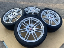 ホイール付タイヤ４本セット ENKEI JAGUAR 18×7.5JJ+40 PCD108 225/40/18 GOOD YEAR ENKEI JAPAN _画像1