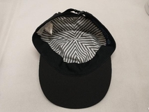 UNIVERSAL PRODUCTS × COMESANDGOES ユニバーサルプロダクツ LOLO PIANA CAP 211-60903 キャップ ブラック 日本製_画像4