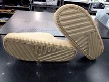 NIKE ナイキ／CALM SLIDE SESAME／ FD4116-200／サンダル／ベージュ／27 店舗受取可_画像4