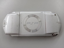 ジャンク 【動作確認済】本体 PSP1000 プレイステーション・ポータブル シルバー (PSP1000SV)_画像3