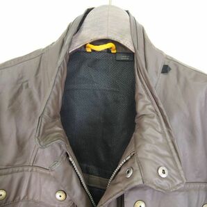 レブイット REV'IT メルビルジャケット MELVILLE JACKET コーティング加工ライディングジャケット*Hydratex/チャコール/FJT136の画像3