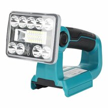 (A) フラッドライト (S) LED Makita マキタ バッテリー 互換 LED 14.4V 18V ライト 1000ルーメン フラッシュ 作業灯 USB キャンプ_画像2