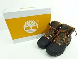 78AM☆Timberland ティンバーランド VIBRAM MID HIKER ブーツ メンズ ダーク ブラウン 25cm 中古