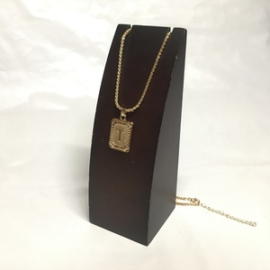 T アルファベット チェーン ネックレス ヒップホップ HIPHOP ゴールド 金 GOLD 3026