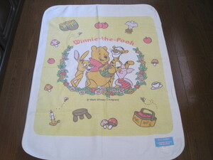  baby blanket :POOH: blanket : retro : baby bedding : Pooh 