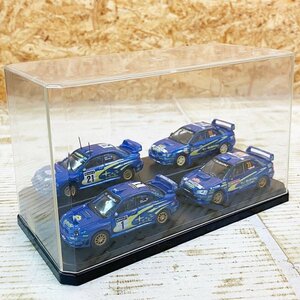 ■ミニカー■　1/64 SUBARU Team Arai 4種セット レーシングカー スバル チームアライ 札幌発