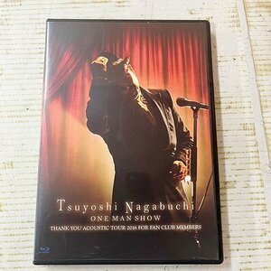 長渕剛 Tsuyoshi Nagabuchi/ ONE MAN SHOW Blu-ray DISC ユニバーサルミュージック【中古品】 札幌発
