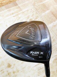 ■ゴルフクラブ■ Callaway RAZR X Black ドライバー 9.5 キャロウェイ シャフト Series 55 S FLEX 札幌発