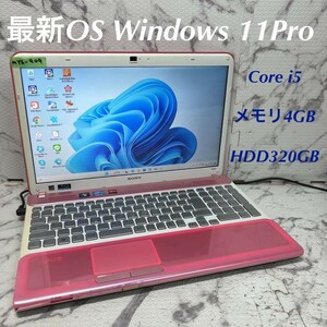 MY6-909 激安 最新OS Windows11Pro ノートPC SONY VAIO VPCCB19FJ Core i5 メモリ4GB HDD320GB Bluetooth Office 中古品