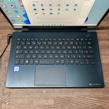 MY10-58 激安 OS Windows11Pro ノートPC TOSHIBA dynabook G83/DP Core i5 8250U メモリ4GB 高速SSD128GB カメラ Office 中古_画像5