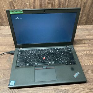 MY10-79 激安 ノートPC Lenovo ThinkPad X270 20HN-000UJP Core i7 7600U 2.8GHz バッテリー欠品 パスロックあり 起動確認済み ジャンク